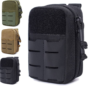 Pequenas bolsas Molle tático multiuso EDC bolsa de cinto de serviço # B5623
